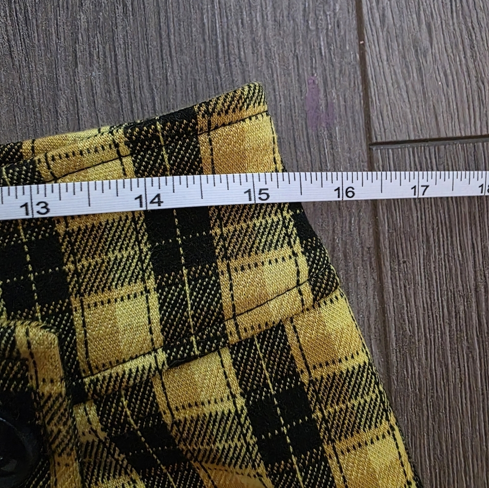 NWT - Joe Fresh - Yellow Plaid Skirt - Size 8 - Picture 7 of 7